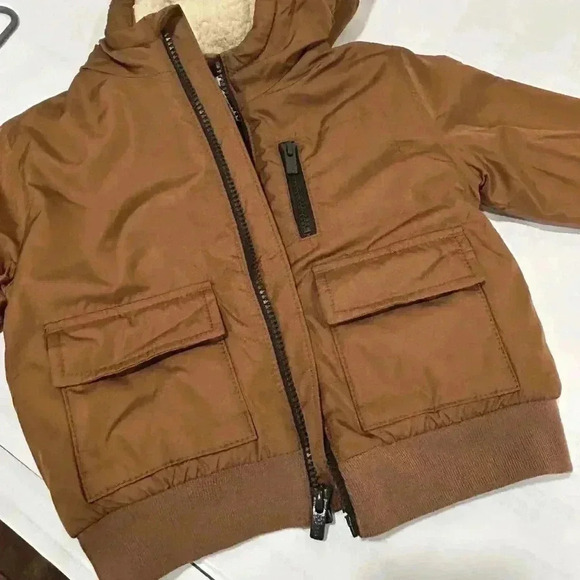 Unisex Water-Resistant Utility Pocket Jacket for Toddler - Picture 2 of 8